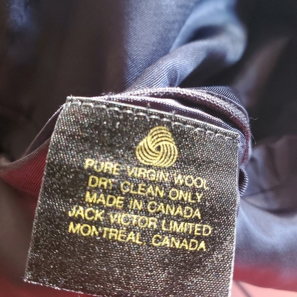 High Quality Blazer Jacket  Dark Blue Sz 46R - Picture 4 of 8